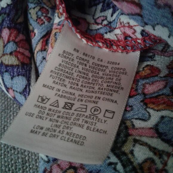 NWT Anthropologie Maeve Violette Boho Dress XS (2) - Picture 11 of 12